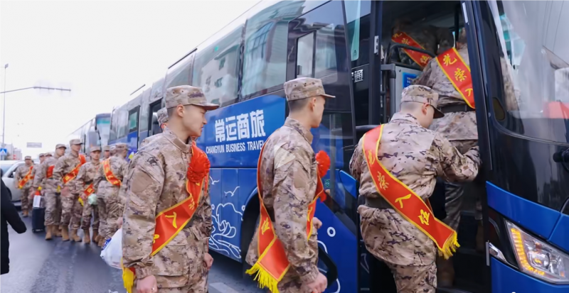 常運(yùn)集團(tuán)圓滿完成上半年新兵運(yùn)送任務(wù)